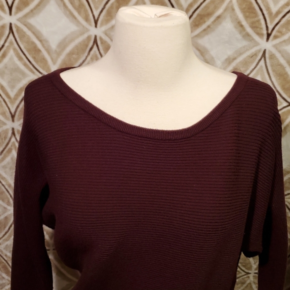 Express Purple Pullover Sweater Small - Picture 2 of 8